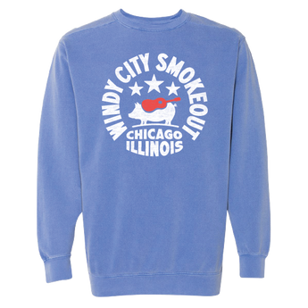 Blue Crew Sweatshirt