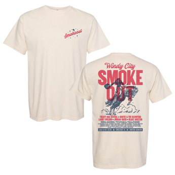 ** 2026 Windy City Smokeout - Cream Line Up Tee ** SHIPS 7/22