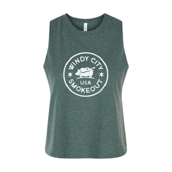 Green Crop Tank