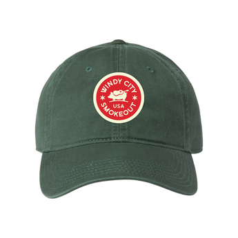 Green Patch Dad Hat