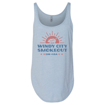 Light Blue Sunset Tank