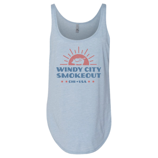 Light Blue Sunset Tank