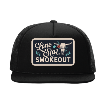 Lone Star Smokeout Black Foam Trucker