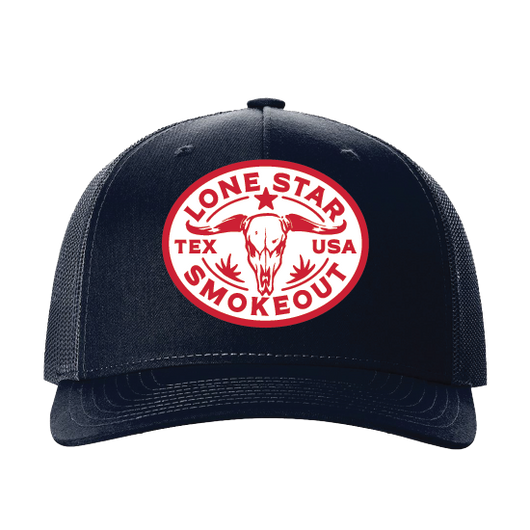 Lone Star Smokeout Navy Trucker