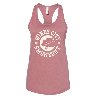 Mauve Logo Tank