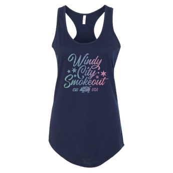 Navy Rainbow Tank