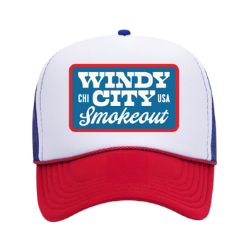 2025 Red, White and Blue Foam Trucker Hat