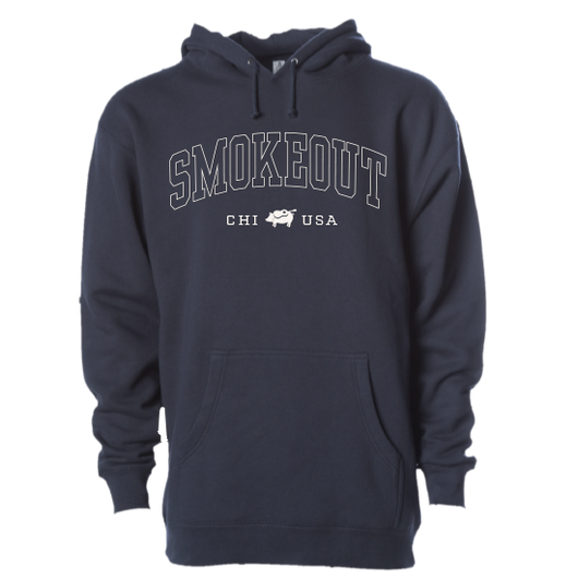 Navy Smokeout Embroidered Sweatshirt